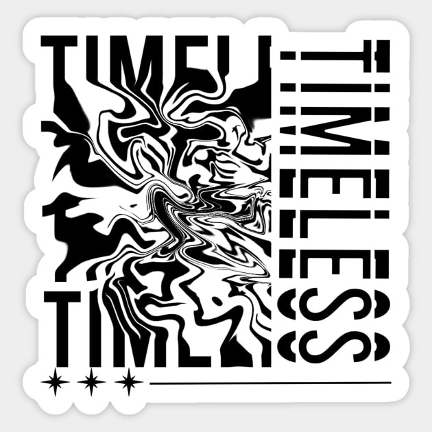 Timeless saturated Sticker by TimelessAR